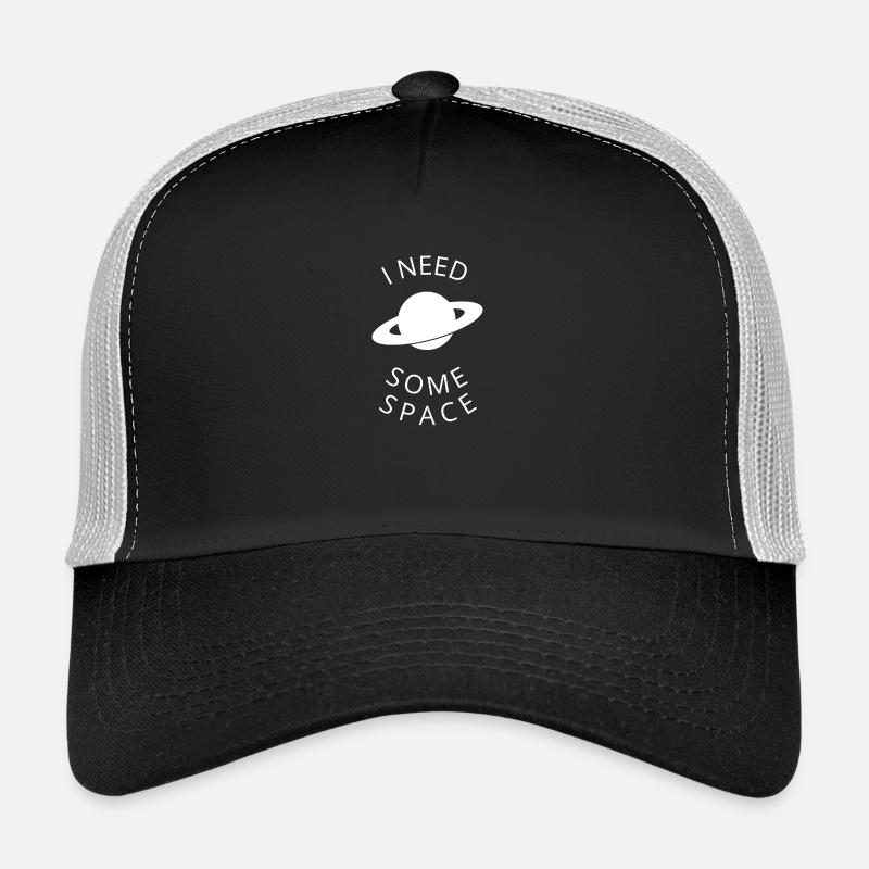 Saturne - Casquette trucker  - noir/gris pierre