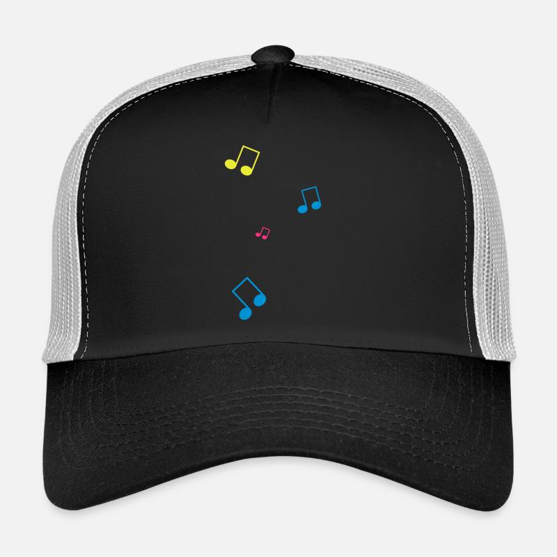 Noten - Trucker Cap - Schwarz/Steingrau