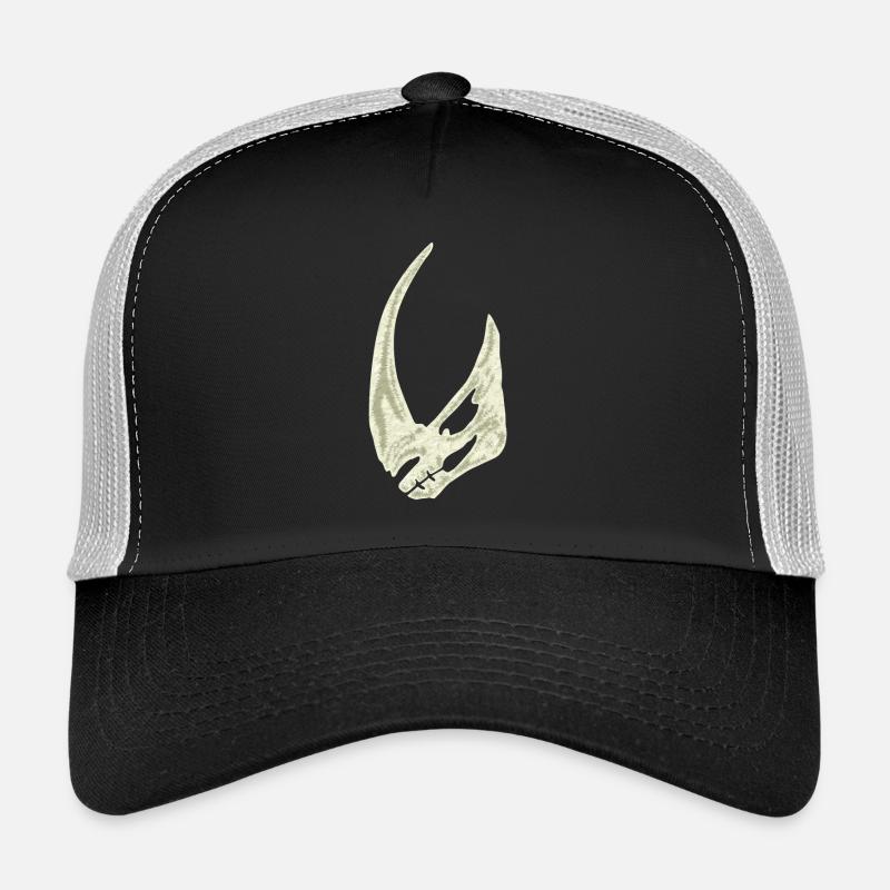 Le mudhorn - Casquette trucker  - noir/gris pierre