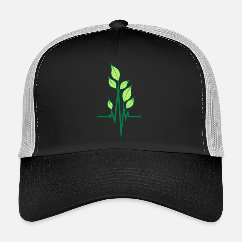 Impulsion écologique végétalienne Casquette trucker 
