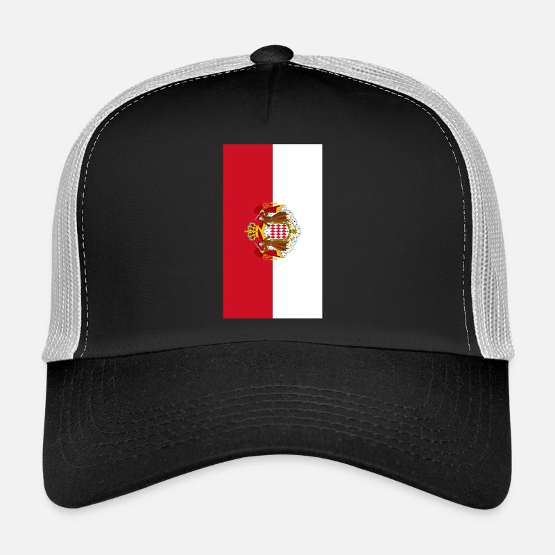 Monaco flag phone case Trucker Cap