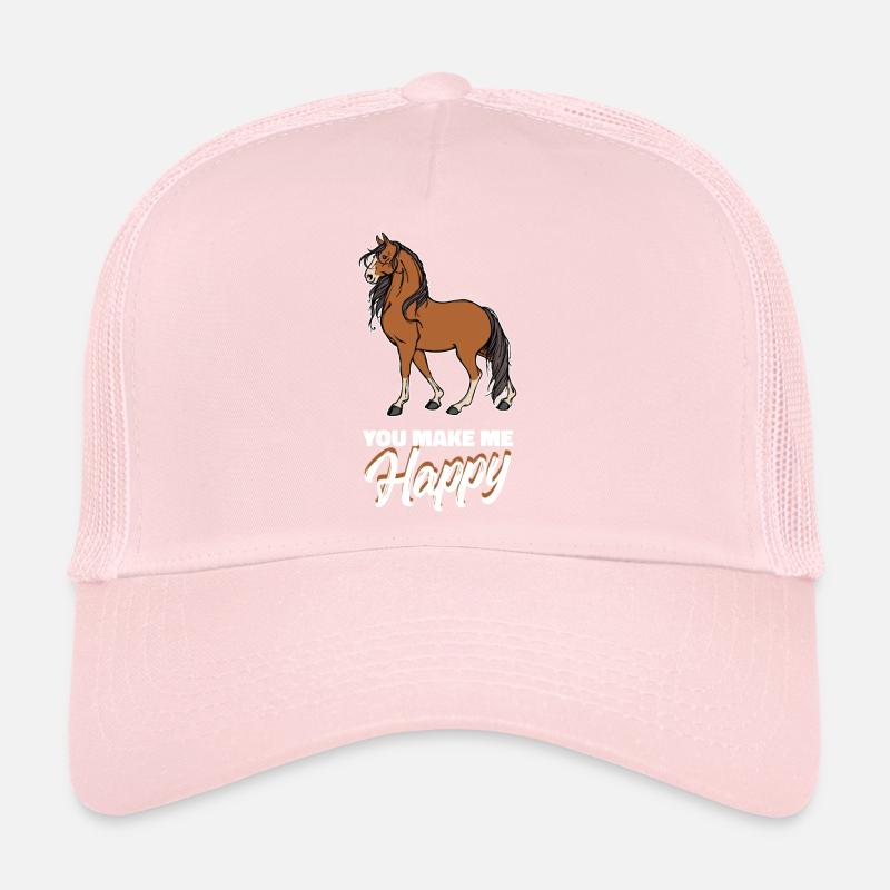 Hengst Pferde Statement Islandpferde Pferdefan Trucker Cap