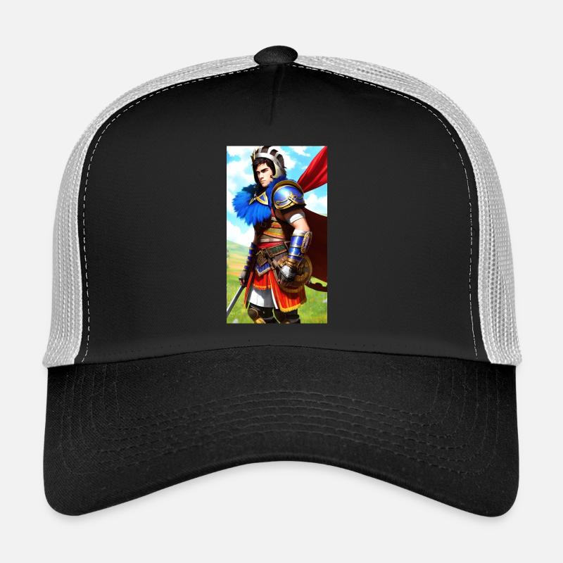 Gladiateur chevalier multicolor Casquette trucker 