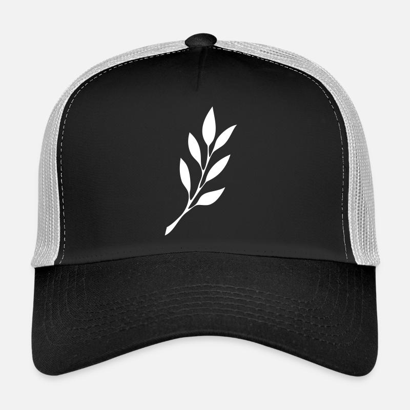 fruehmorgens Tattoo Logo weiß Trucker Cap