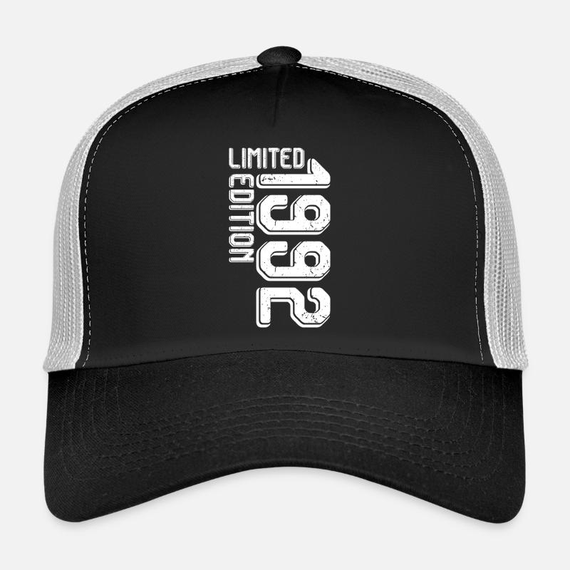 Limited Edition Retro Block - Trucker Cap - black/stone grey
