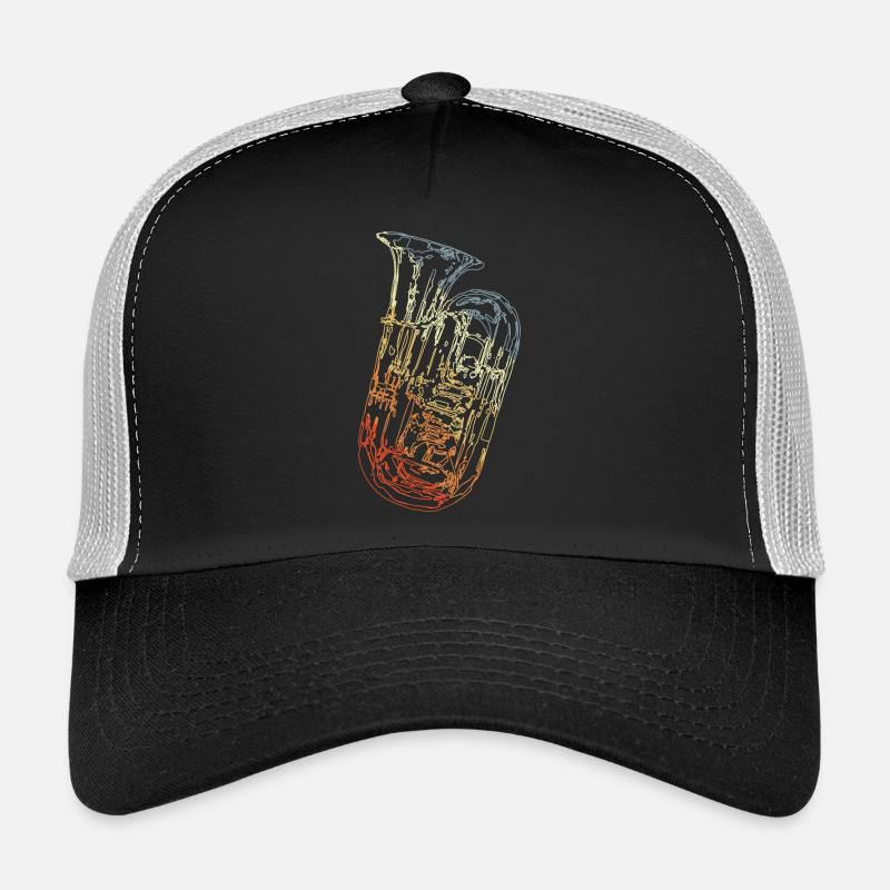 Tuba - Trucker Cap - Schwarz/Steingrau