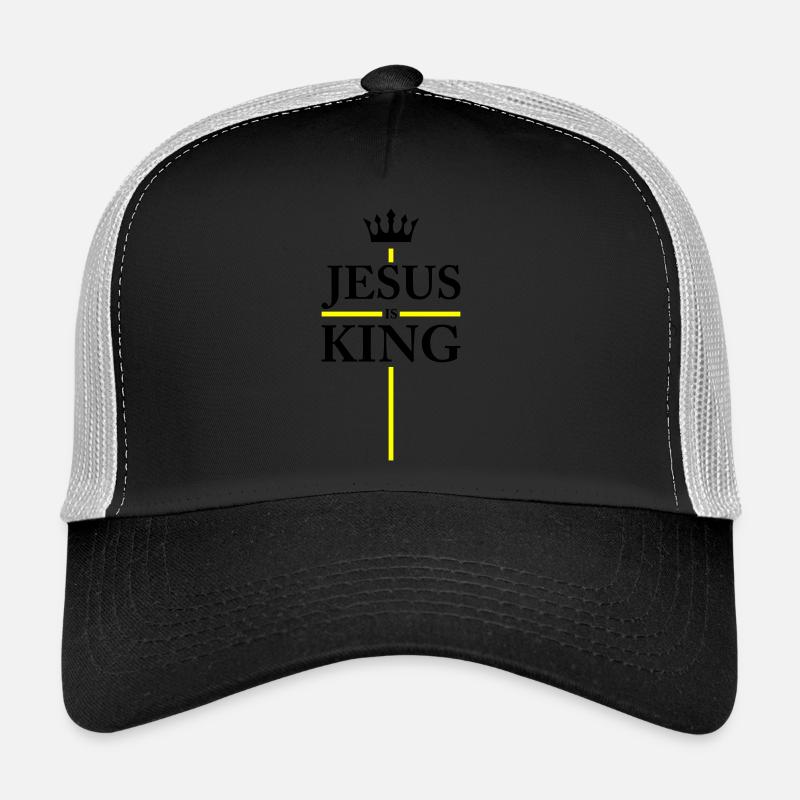 Jésus est Roi Casquette trucker 