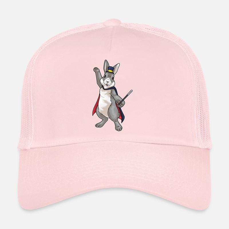 Bunny Wizard Wand Trucker Cap
