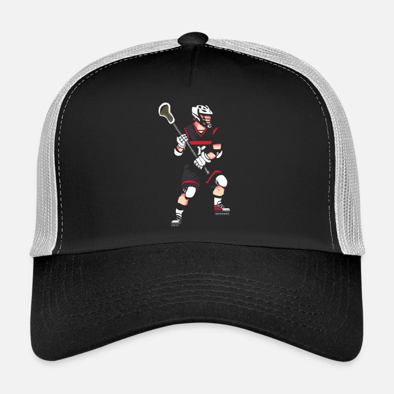 Lacrosse Spieler Pixel Trucker Cap