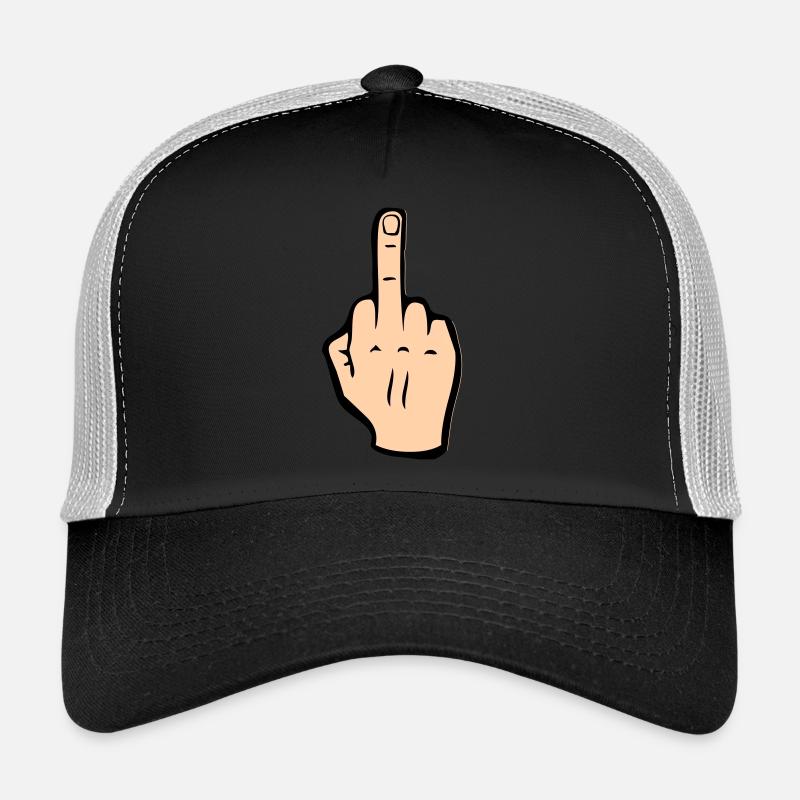 Middle finger Trucker Cap