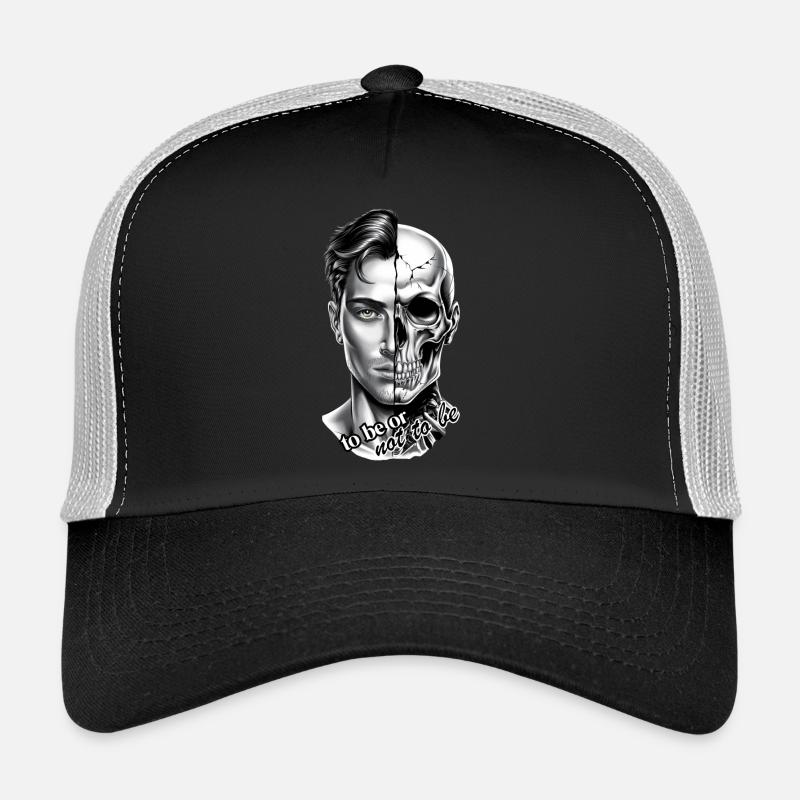 Existence Duality (be or not to be) - Trucker Cap - Schwarz/Steingrau