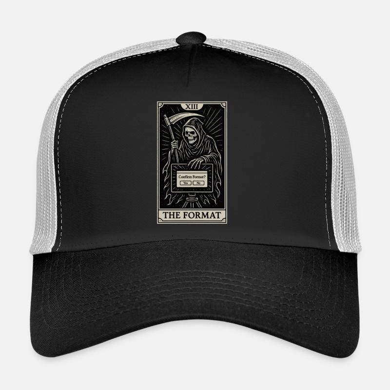 Datafararding Tarot : Mort du format Casquette trucker 