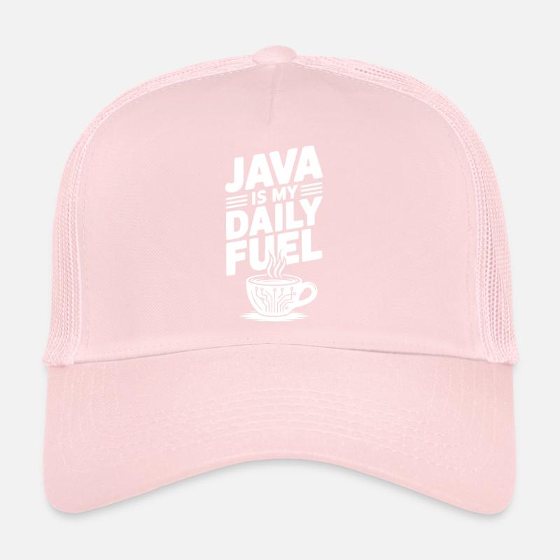 Java est mon carburant quotidien Casquette trucker 