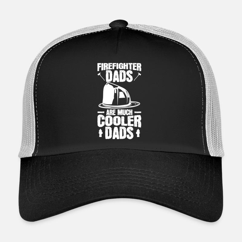 Papa pompier Casquette trucker 