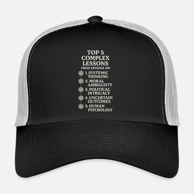Des leçons complexes Casquette trucker 