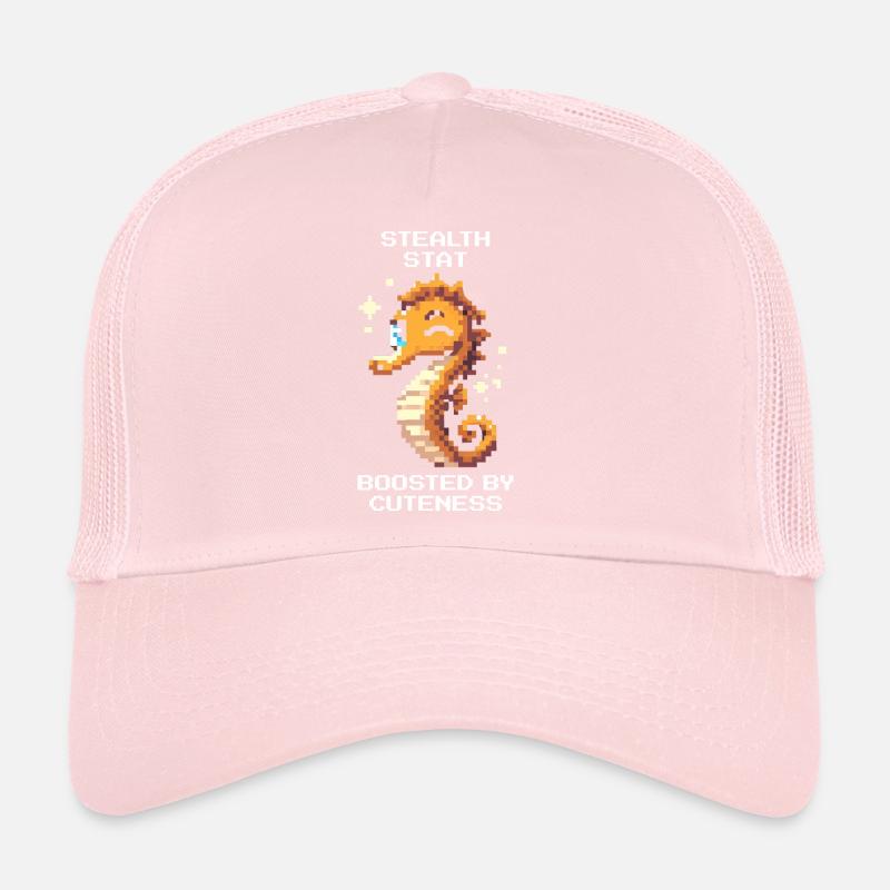 Doux et Invisible | Hippocampe Casquette trucker 