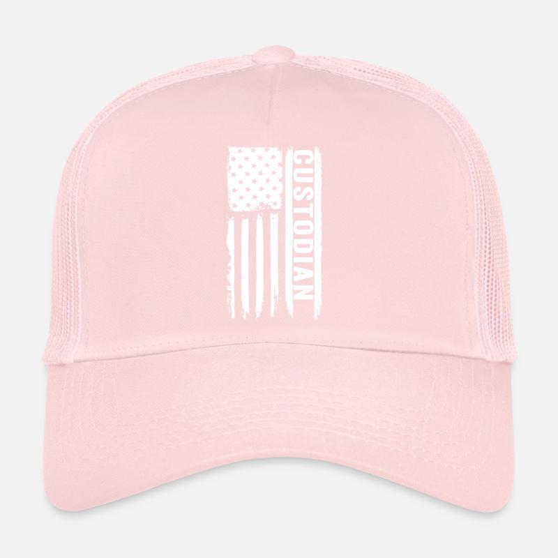 Concierge, drapeau américain, Patriotic S Casquette trucker 
