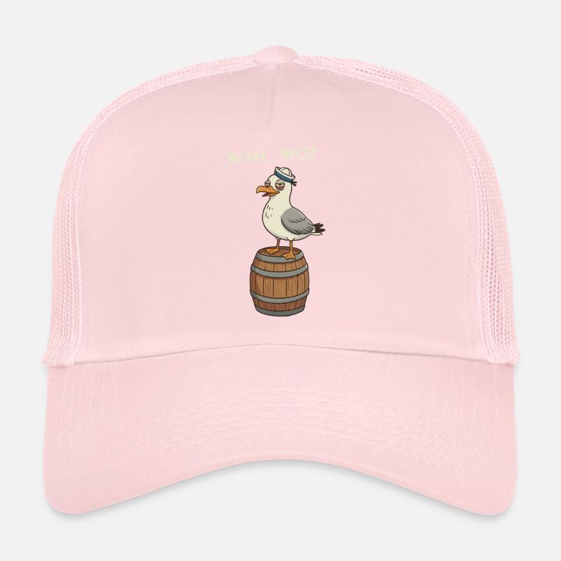 Drunk Seagull Trucker Cap
