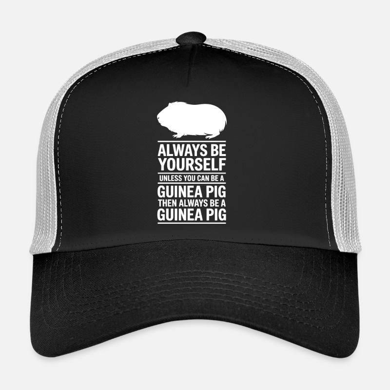 Expressions du cochon d’Inde Cadeau du cochon d’Inde Casquette trucker 
