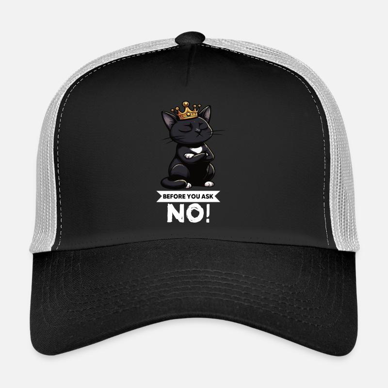 Avant de demander à Chat Chat Chat Amoureux de Chat Chaton Casquette trucker 