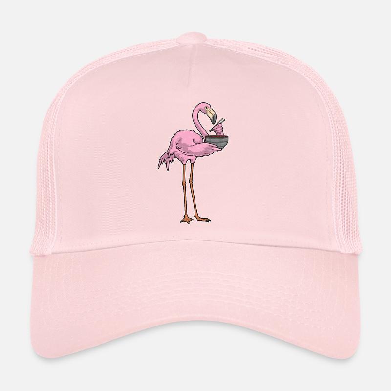 Cuisson de ramen pour Chef Flamant Rose Casquette trucker 