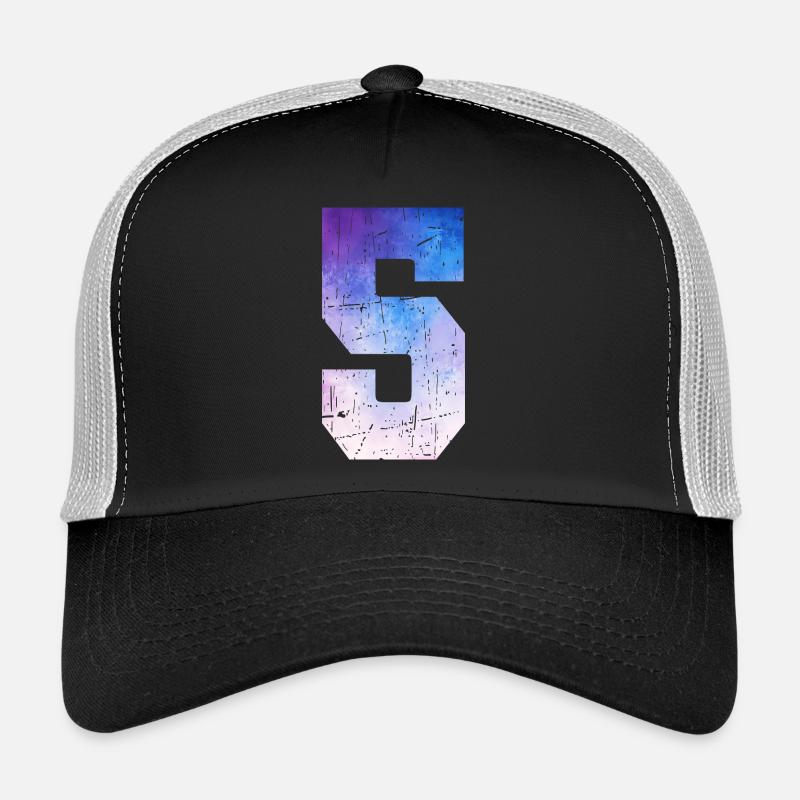 numéro 6 – Cadeau anniversaire 6 ans Casquette trucker 
