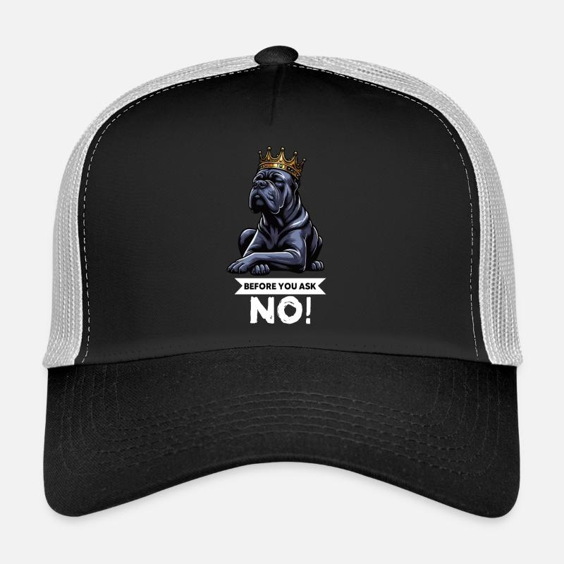 Avant de demander Cane Corso Cane Corsos Corso Corso Héliceur Casquette trucker 