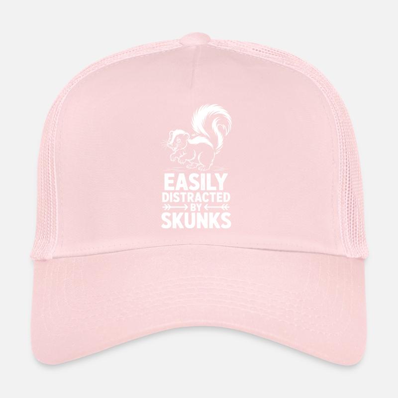 Paroles de moufette Cadeau drôle de moufette Casquette trucker 