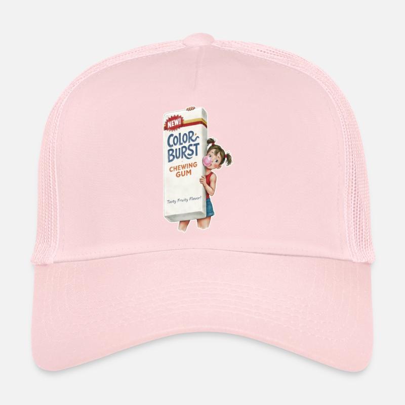 Retro Chewing Gum Trucker Cap