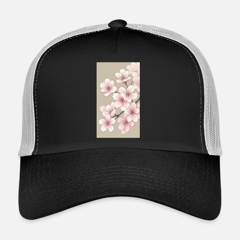 Sakura Cherry Blossom Trucker Cap