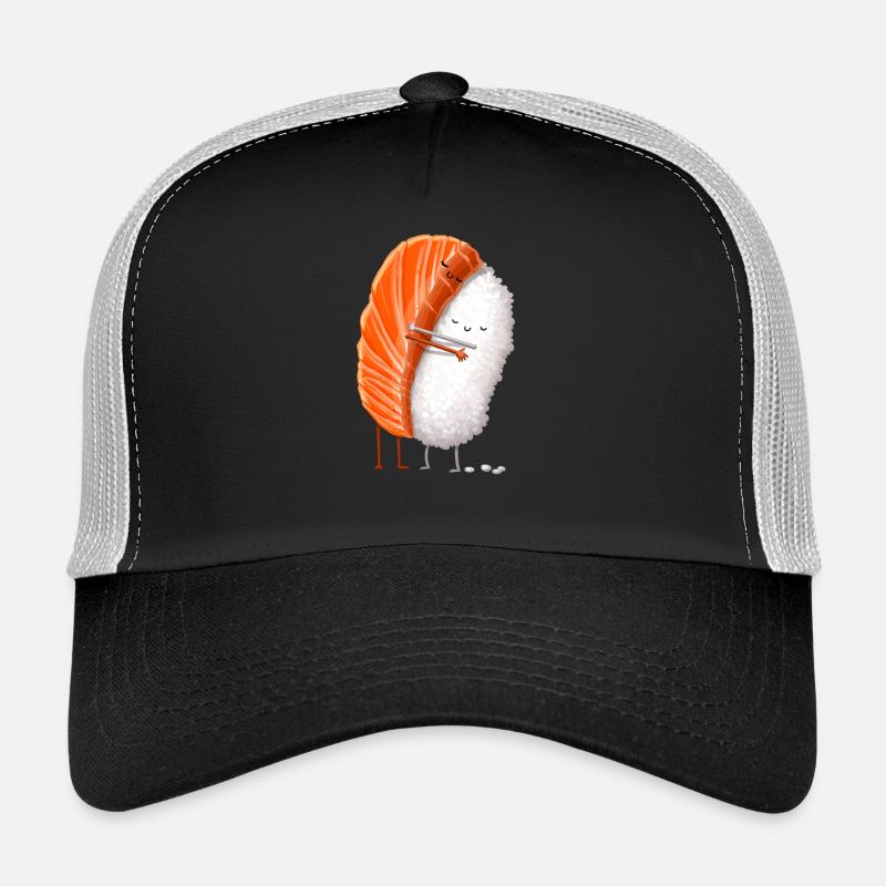 Sushi Hug - Trucker Cap - black/stone grey