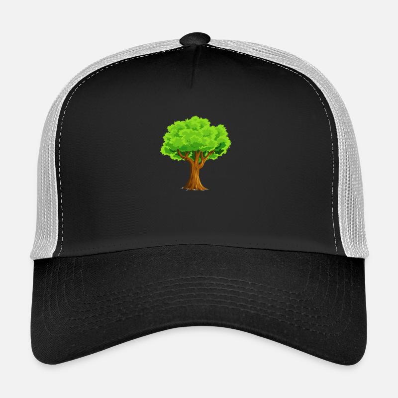 Baum - Trucker Cap - Schwarz/Steingrau