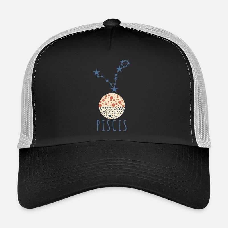 Das Sternbild der Fische Trucker Cap