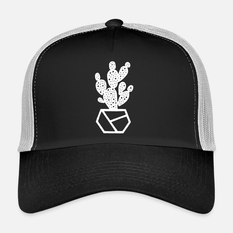 White Cactus Trucker Cap