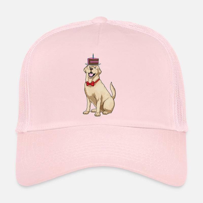 Gâteau d’anniversaire du Labrador Casquette trucker 