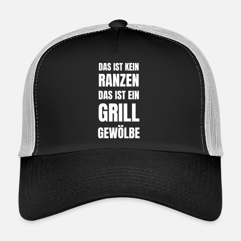Pas de cartable mais une voûte de gril Casquette trucker 
