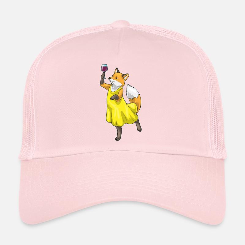Vin rouge Fuchs Casquette trucker 
