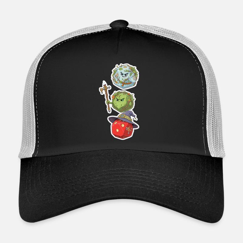 Mage Cube, Magicien et Druide – Dés Fantastiques Casquette trucker 