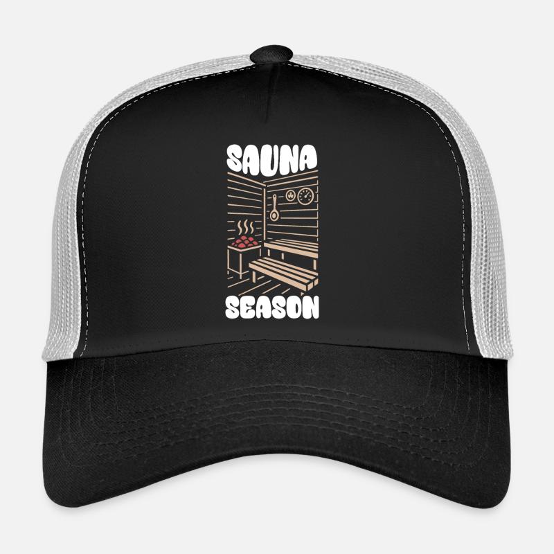 Saison du sauna - Sauna - Dicton Casquette trucker 
