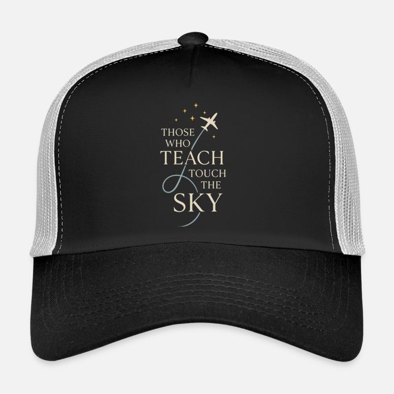 Instructeur de vol Cfi Pilote Instructeur d’aviation Casquette trucker 