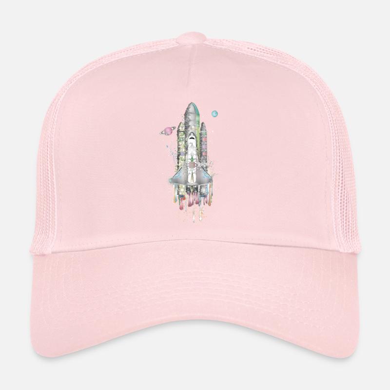 Navette spatiale imaginative - Design artistique Casquette trucker 