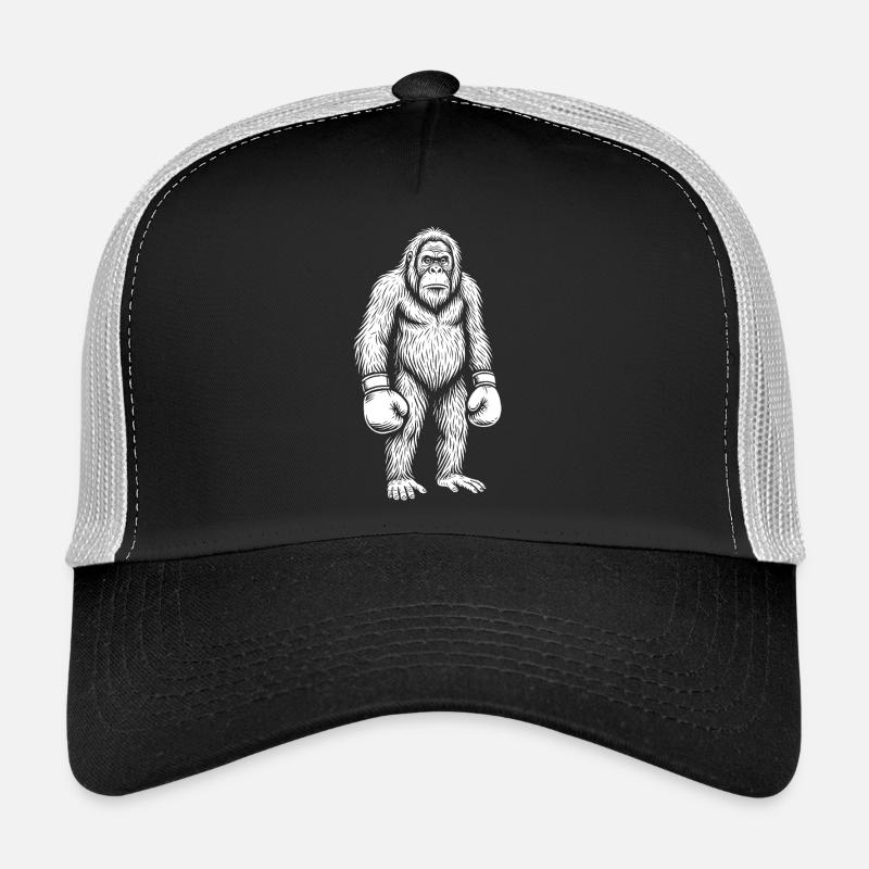 Orangutan-Box-Silhouette Trucker Cap