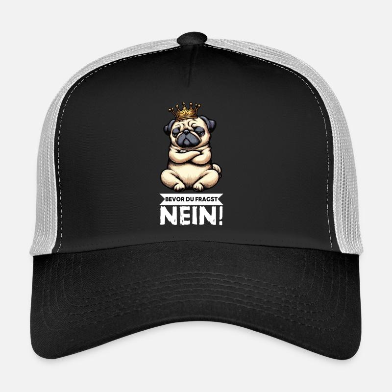 Bevor Du Fragst Mops Möpse Mopsbesitzer Mopshalter Trucker Cap