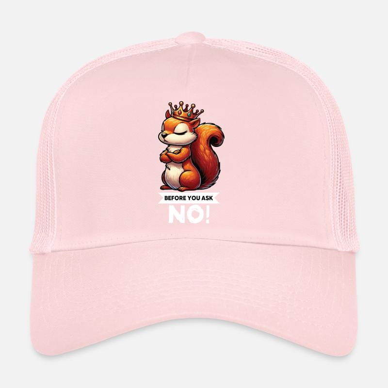 Before You Ask Eichhörnchen Eichhorn Nagetier  Trucker Cap