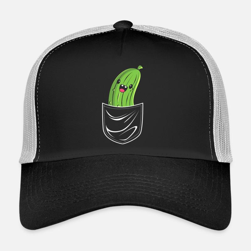 Gurke Gurken Essiggurke Trucker Cap