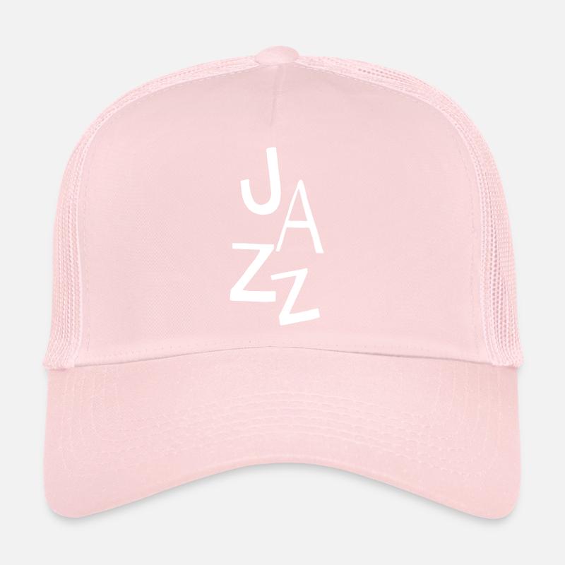 Conception typographique jazz Casquette trucker 