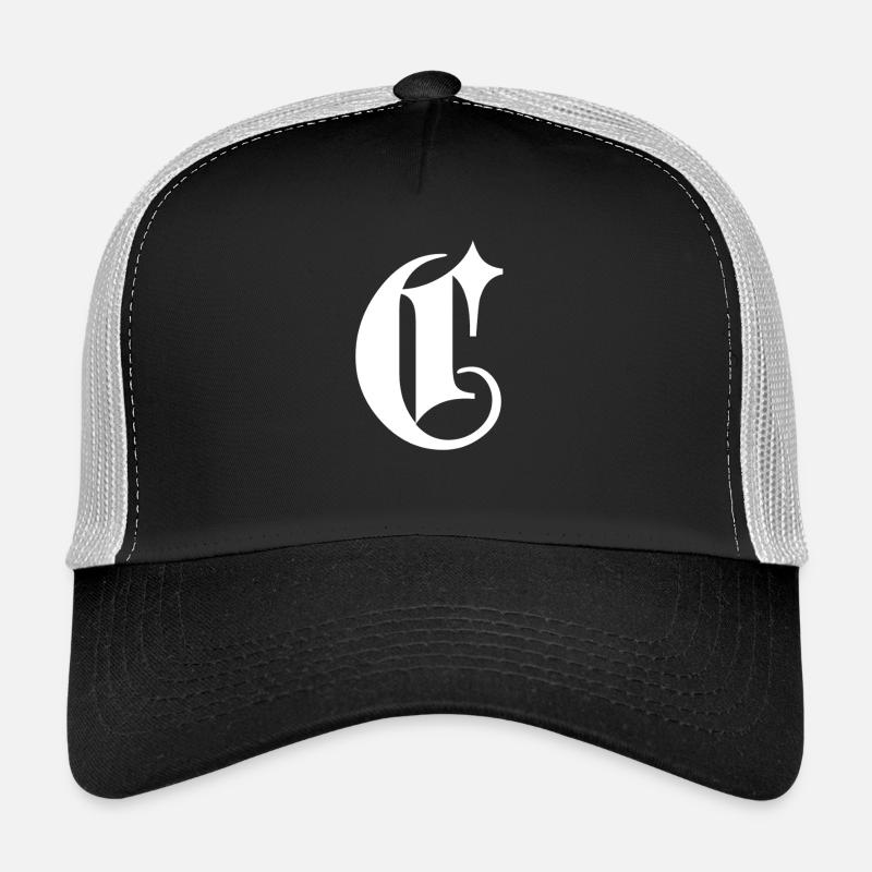 Étoile monogramme en C ornée Casquette trucker 