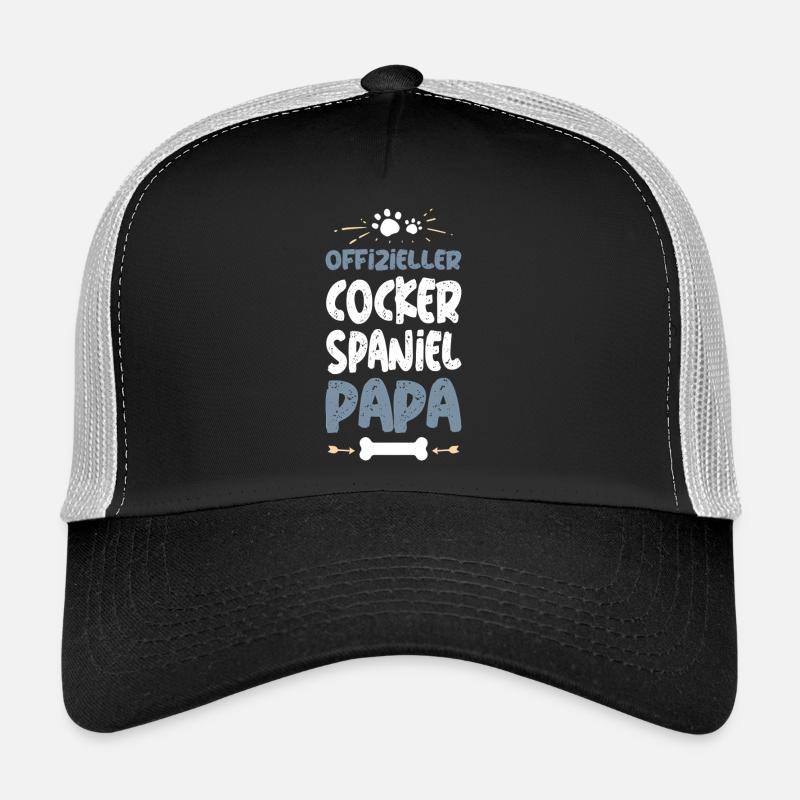 Offizieller Cocker Spaniel Papa Trucker Cap