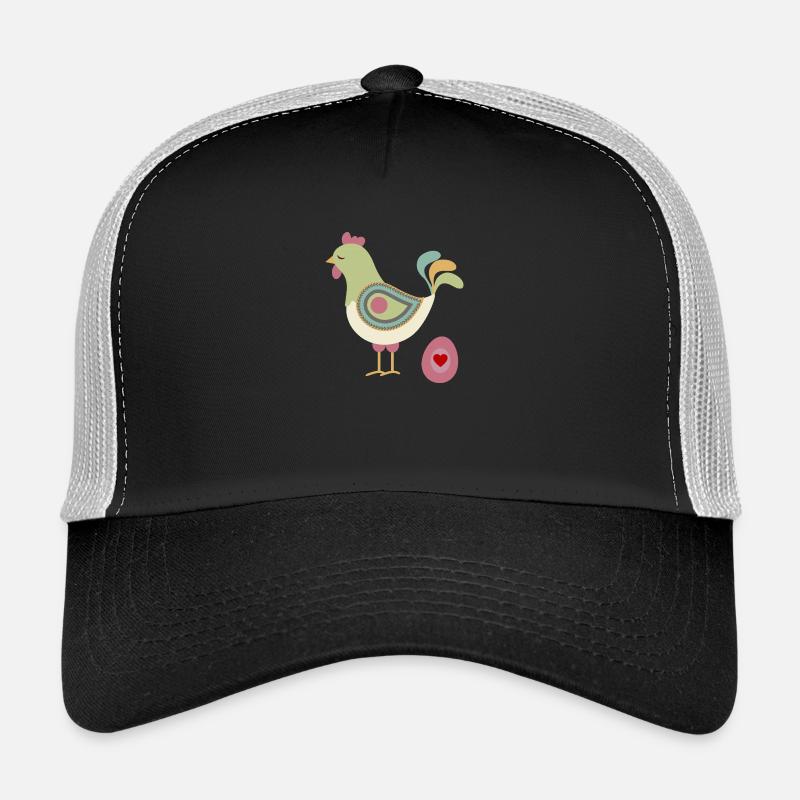 Henne mit Ei Trucker Cap