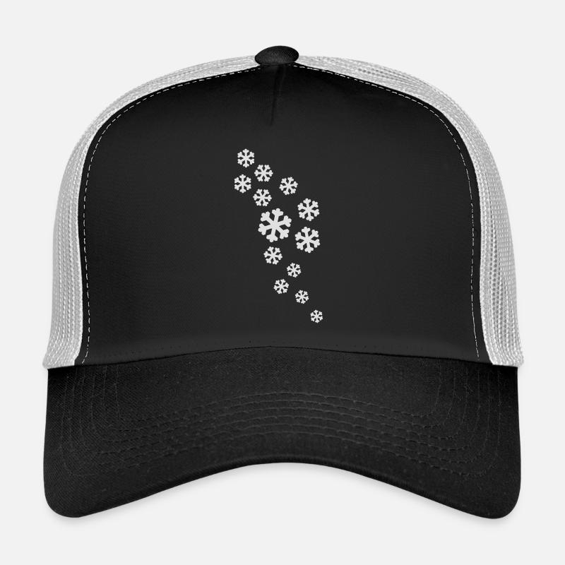 schnee - Trucker Cap - Schwarz/Steingrau